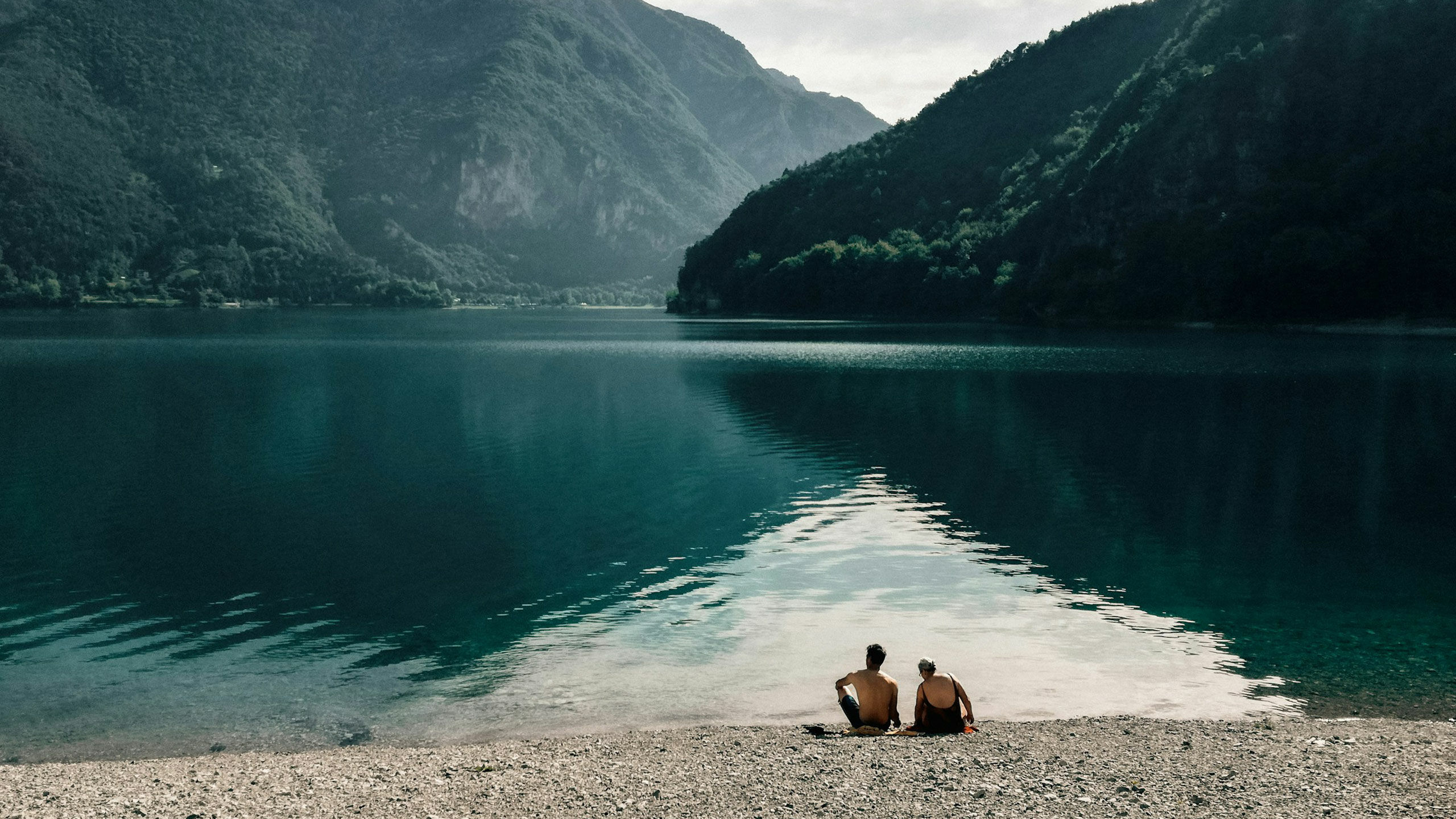 Le spiagge del Lago di Ledro